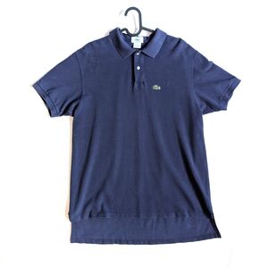 Mens Lacoste Izod XL Polo Shirt Grand Patron Embroidered Logo Vintage Cotton